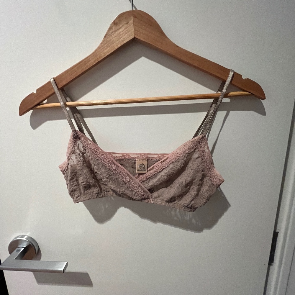 Only Hearts NYC Made in USA lace bralette adjustable, Medium
